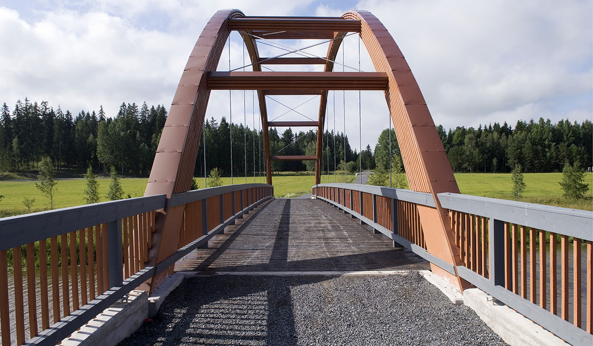 Arch bridge in Kurjenmäki, Ypäjä