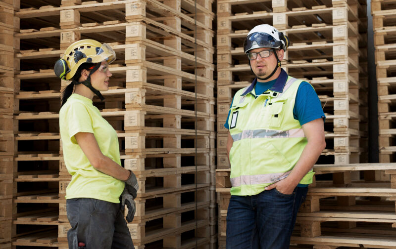 Lastepaller fra Versowood til Norge Lastepaller fra Versowood til Norge